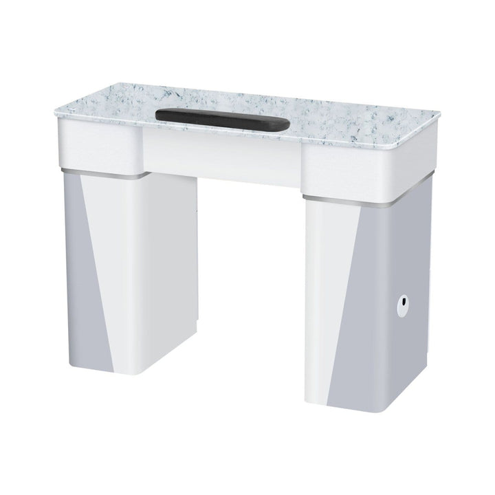 Novella Manicure Table with Marble Top