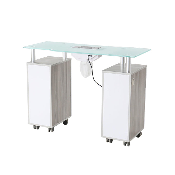 Glaswell Manicure Table with Dust Control