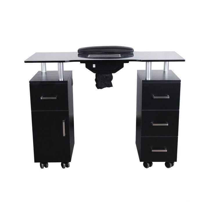 Glaswell Manicure Table with Dust Control