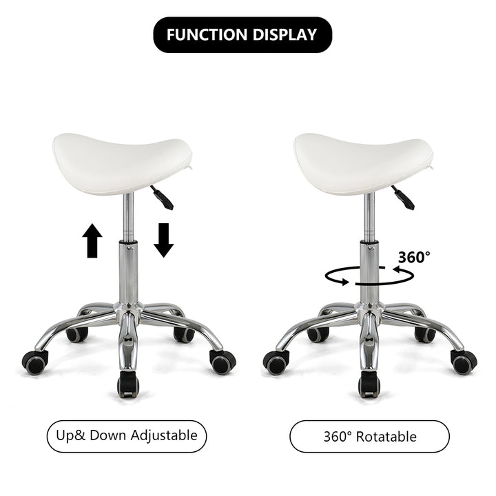 Pala Saddle Salon Taburete facial silla giratoria