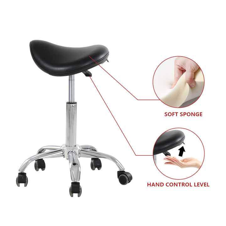 Pala Saddle Salon Facial stool swiveling chair