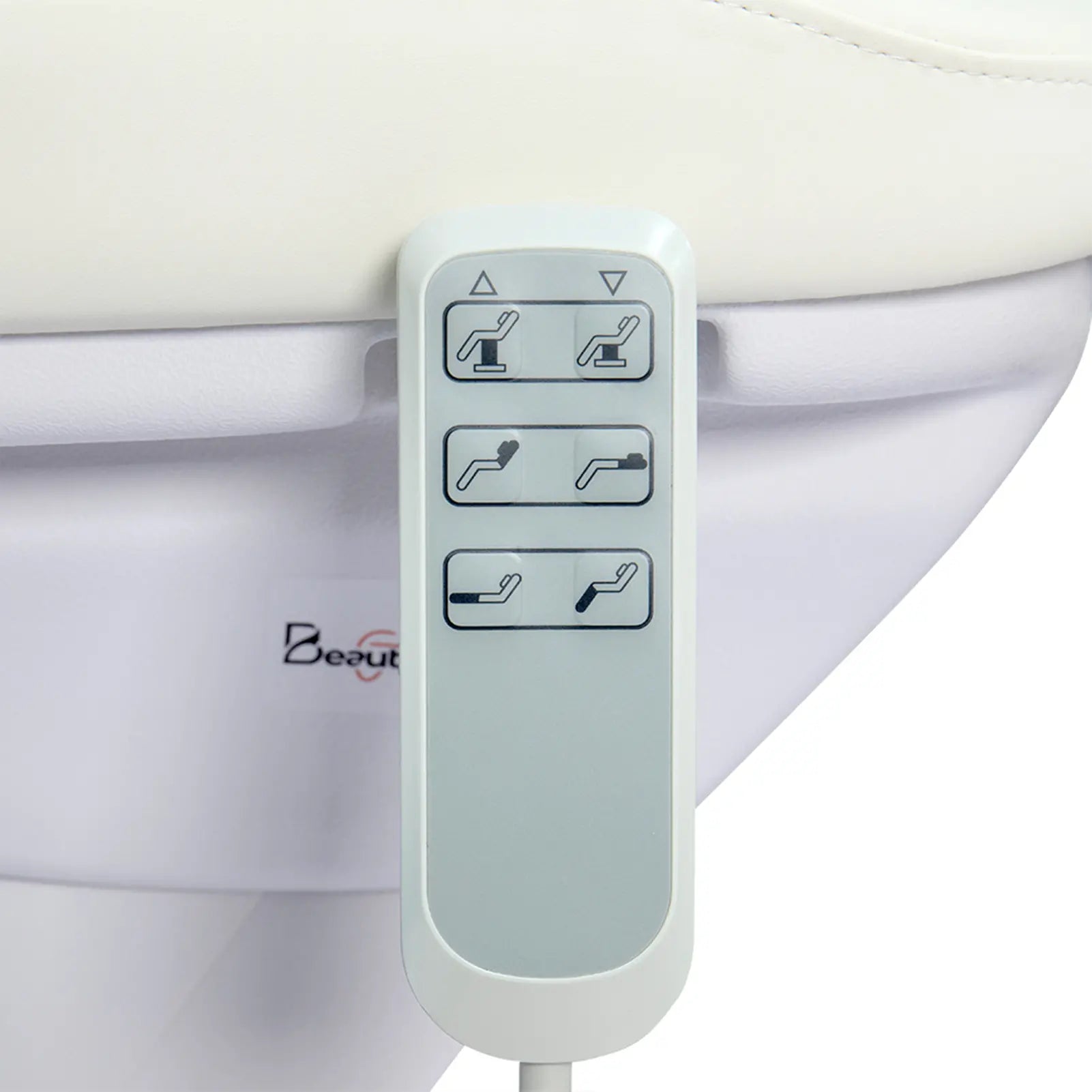 Aglaia Facial Chair Electrical for esthetician White-remote control