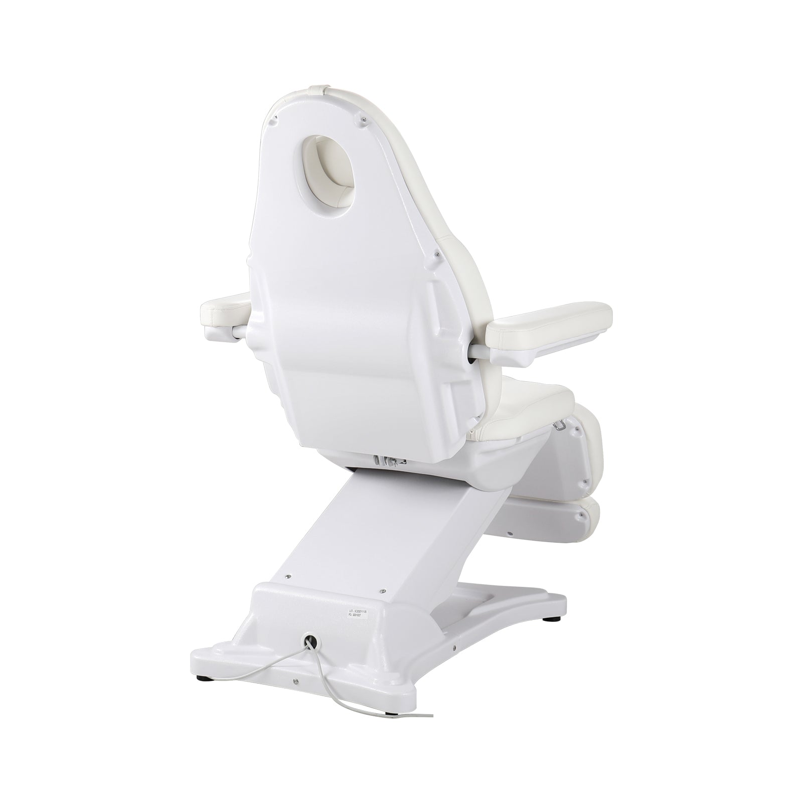 Aglaia Facial Chair Electrical for esthetician White-Back 