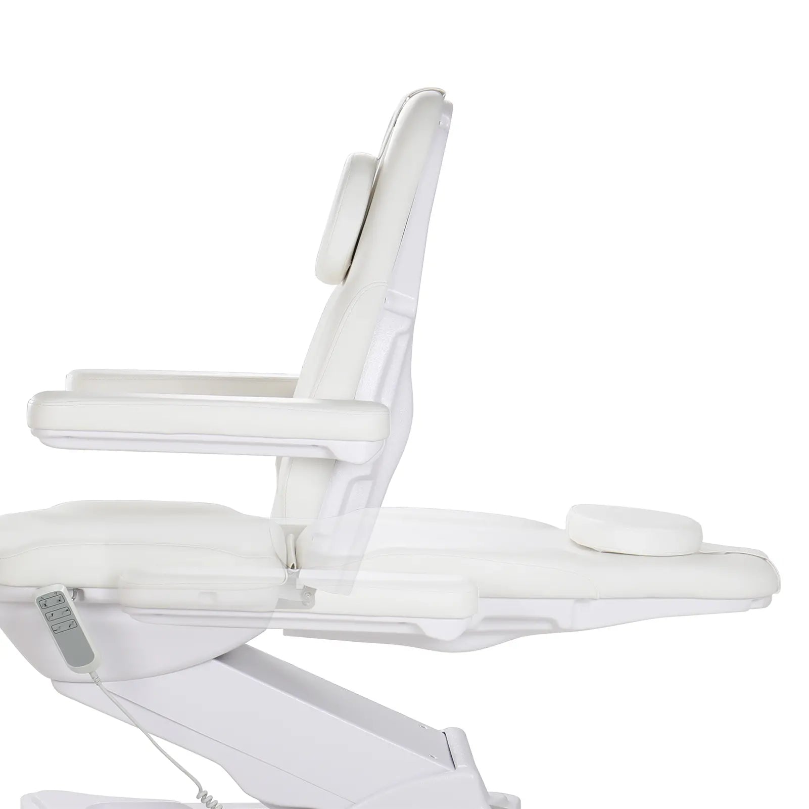 Aglaia Facial Chair Electrical for esthetician White backrest adjustable