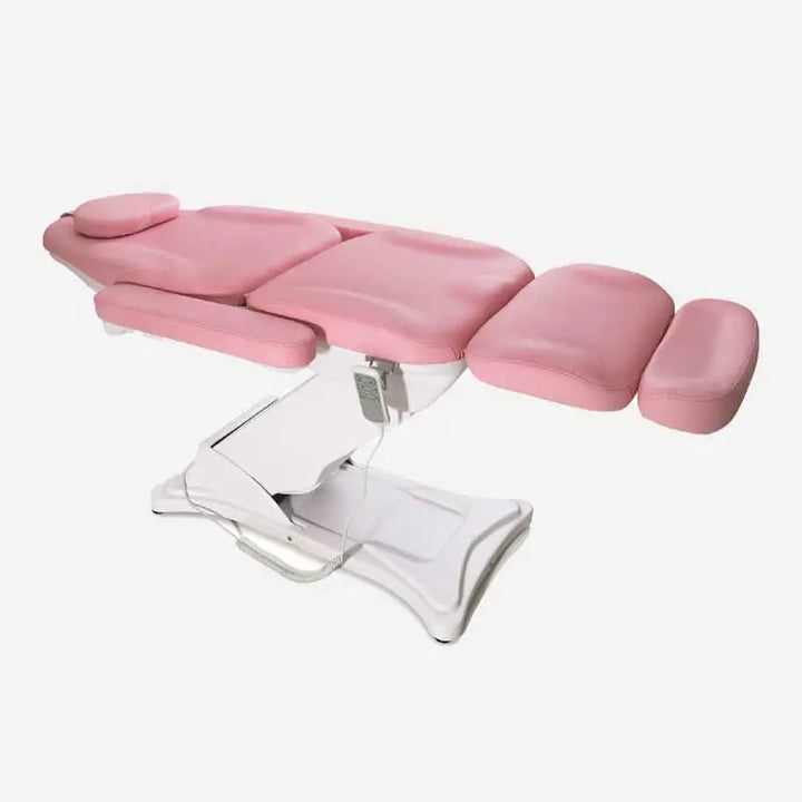 Aglaia Electric Facial Chair / Estheticians Bed/ Massge table pink for beauty salon、beauty lounge、lash studio,esthetician school training、tattoo shop、tatoo studio，fast shipping & 14 days return gurantee