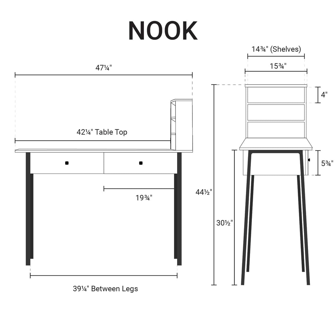 NOOK Nail Station Manicure Table