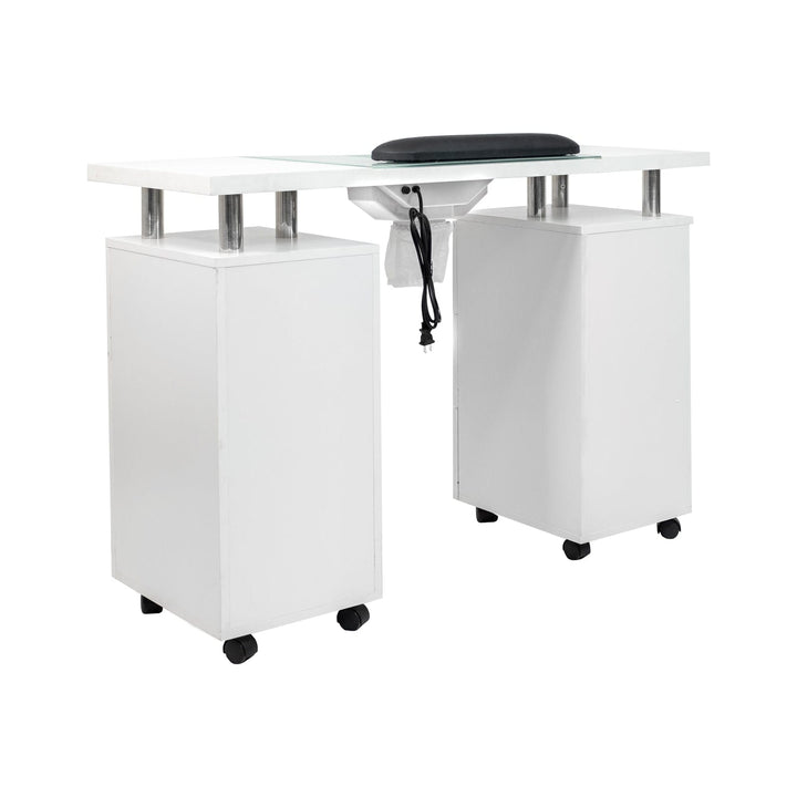 Glaswell II Manicure Table with Fan