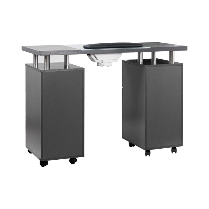 Glaswell II Manicure Table with Fan