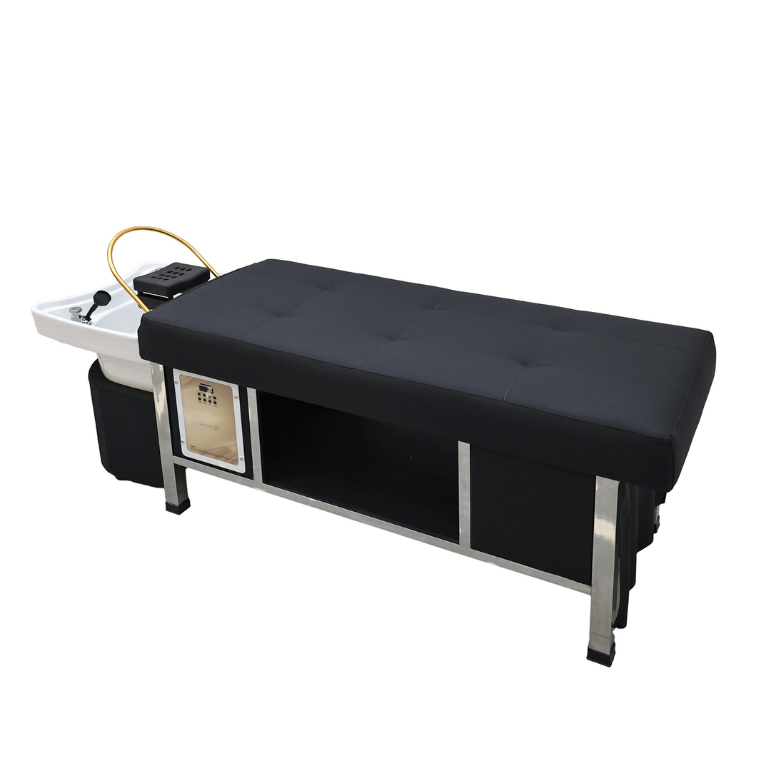 Simi Head Spa Bed with rolling stool