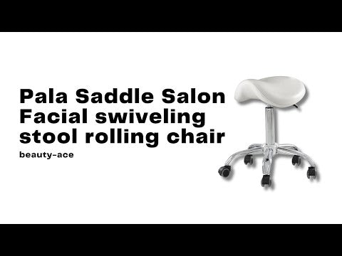 Pala Saddle Salon Taburete facial silla giratoria