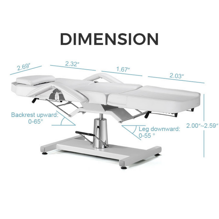 Cleta Hydraulic Lash Bed Facial Tattoo Beds