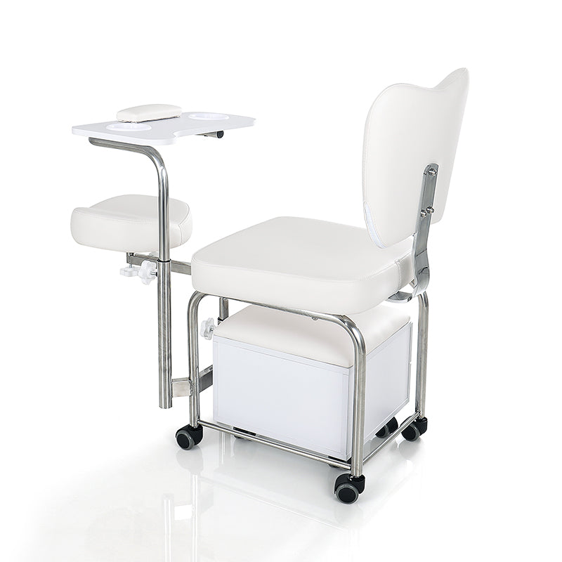 2 IN 1 Compact Mobile Manicure Pedicure Chair 