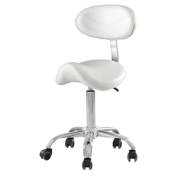 Hydraulic salon beauty saddle chair with bending support 