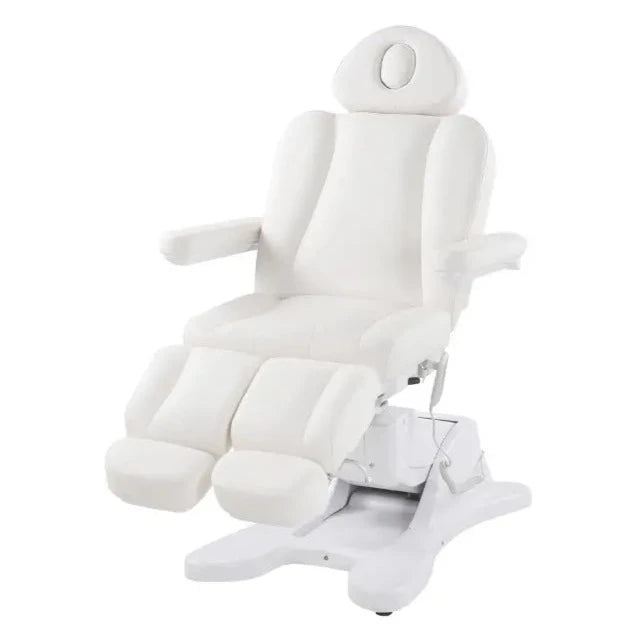 Silla de podología Beautyace Euphro blanca para pedicura