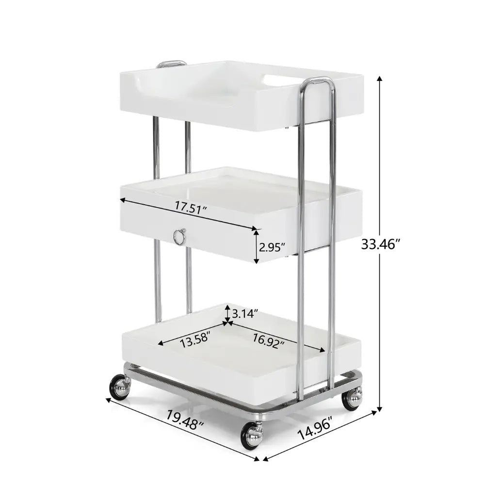 Rico Beauty Salon One Drawer Cart